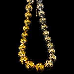 Double Chunky Color Necklace/choker